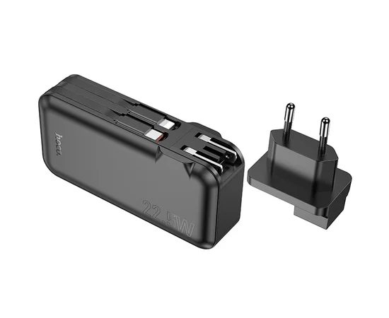 Портативное ЗУ Power Bank Hoco J126 Travel 22.5W 10000 mAh Black
