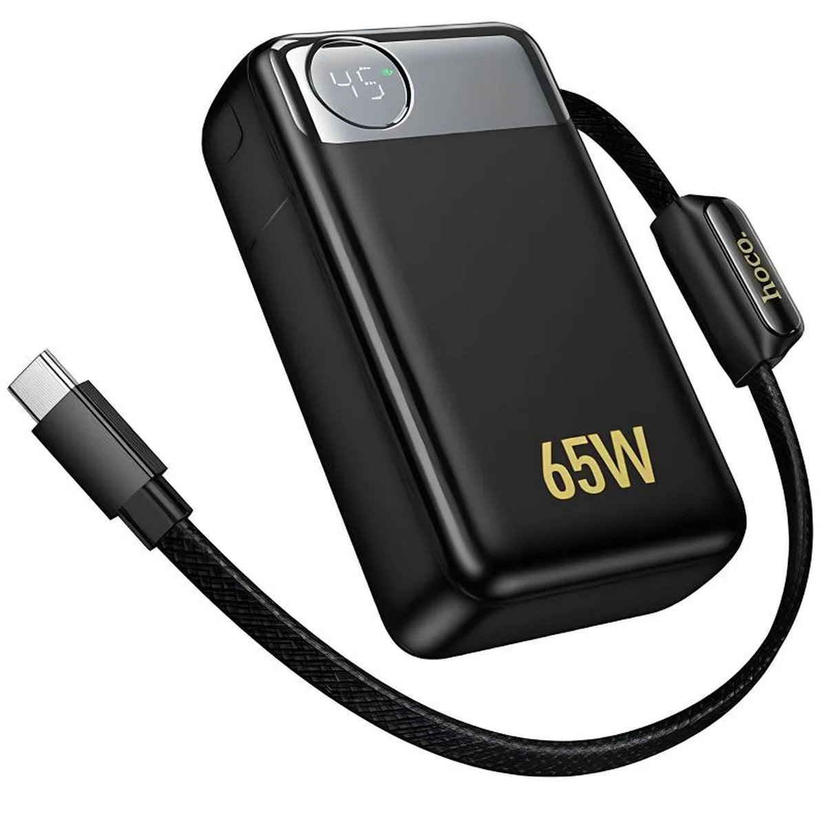 Портативное ЗУ Power Bank Hoco Q53 Skillful PD65W 12000 mAh Black