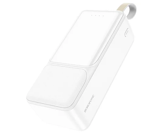 Портативное зарядное устройство Power Bank BOROFONE BJ33C PD30W 40000 mAh White