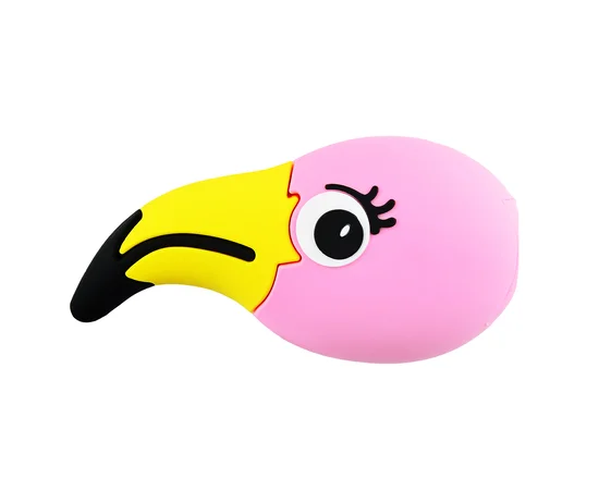 Портативное зарядное устройство Flamingo 5000mAh Розовый / Желтый