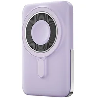 Портативное ЗУ Power Bank WIWU Wi-P018 Elite 3 in 1 с БЗУ 10000 mAh Purple
