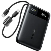 Портативное ЗУ Power Bank Baseus EnerFill FC11 PD45W with cables 10000 mAh (E00310) Cosmic Black