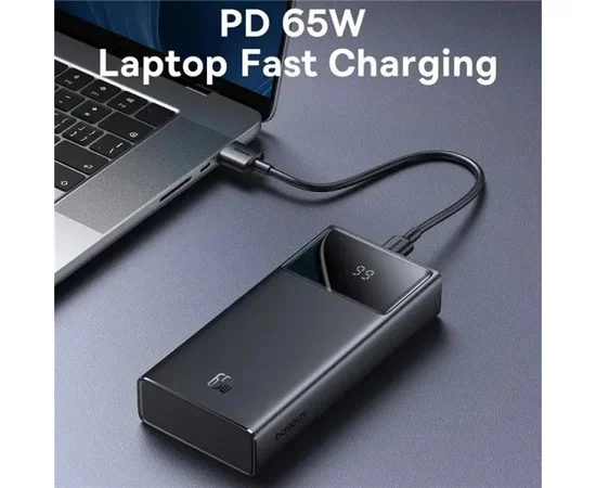 Портативное зарядное устройство Baseus Star-Lord Digital Display 65W 20000 mAh (P10022906113-00) Cluster Black