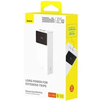 Портативное ЗУ Power Bank Baseus EnerFill FP41 PD22.5W 30000 mAh (E0027K) Moon White