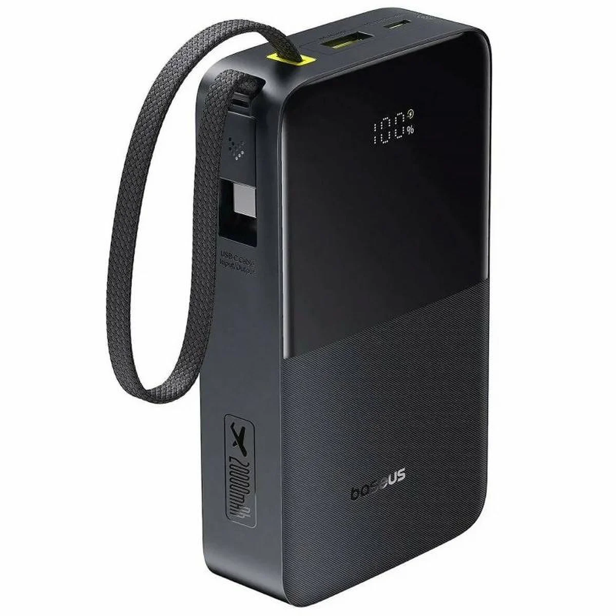 Портативное ЗУ Power Bank Baseus EnerFill FC51 Bipow2 Pro 22.5W 20000 mAh (E00277) Black