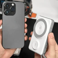 Портативное ЗУ Power Bank WIWU Wi-P007 2 in 1 c БЗУ 10000 mAh Grey