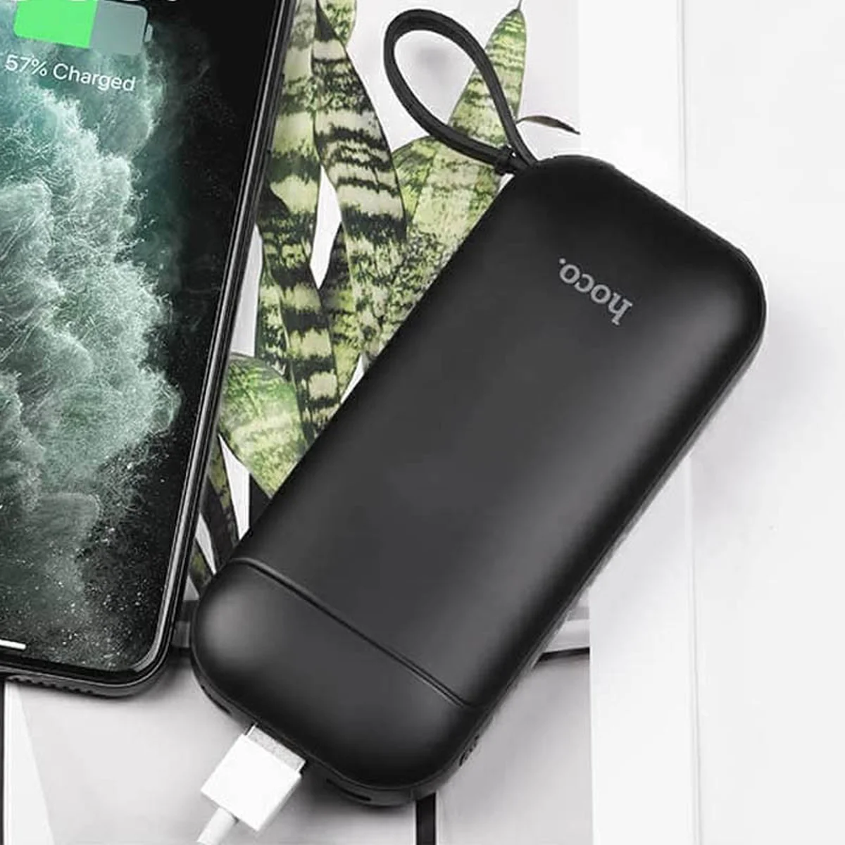 Портативное зарядное устройство Power Bank Hoco CJ3 Q "Energy" 10000 mAh Черный