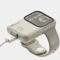 Портативне ЗУ Charging Soft Case для Apple Watch 49mm 1200 mAh Moon White