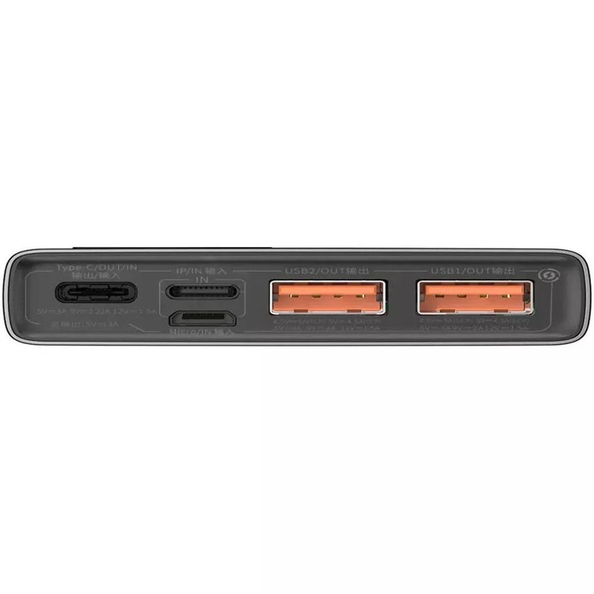 Портативное ЗУ Baseus Adaman Metal QC 22.5W Overseas Edition 20000 mAh (PPAD070101) Black