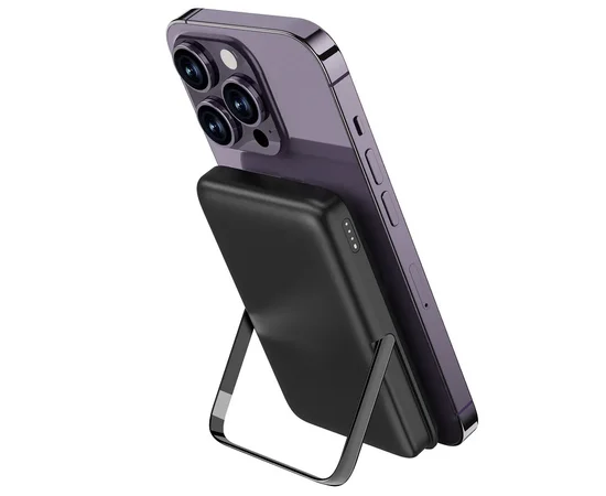 Портативное ЗУ Power Bank WIWU Wi-P011 c БЗУ 10000 mAh Black