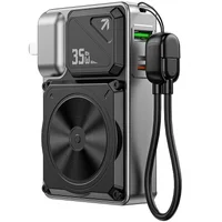 Портативное ЗУ Power Bank WIWU Wi-P057 Knight 22.5W+PD35W 10000 mAh Black