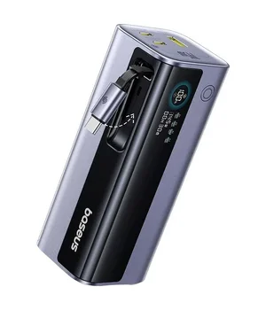 Портативне ЗУ Power Bank Baseus EnerGeek GR11 PD200W with cable 25000 mAh Space Grey