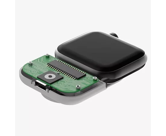 Портативное ЗУ Charging Soft Case for Apple Watch 44/45mm 1200 mAh Moon White