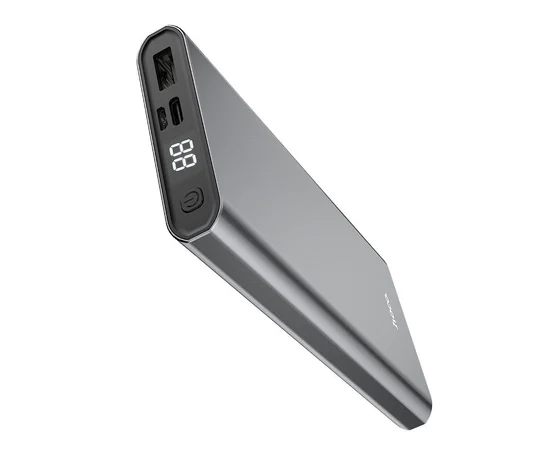 Портативное зарядное устройство Power Bank Hoco J68 10000 mAh Серый