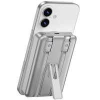 Портативное ЗУ Power Bank WIWU Wi-P056 22.5W+PD20W с БЗУ+iWatch with cable 10000 mAh Silver