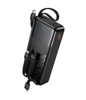 Портативное ЗУ Power Bank Hoco J156A Founder 22.5W+PD20W with 4 cables 20000 mAh Black