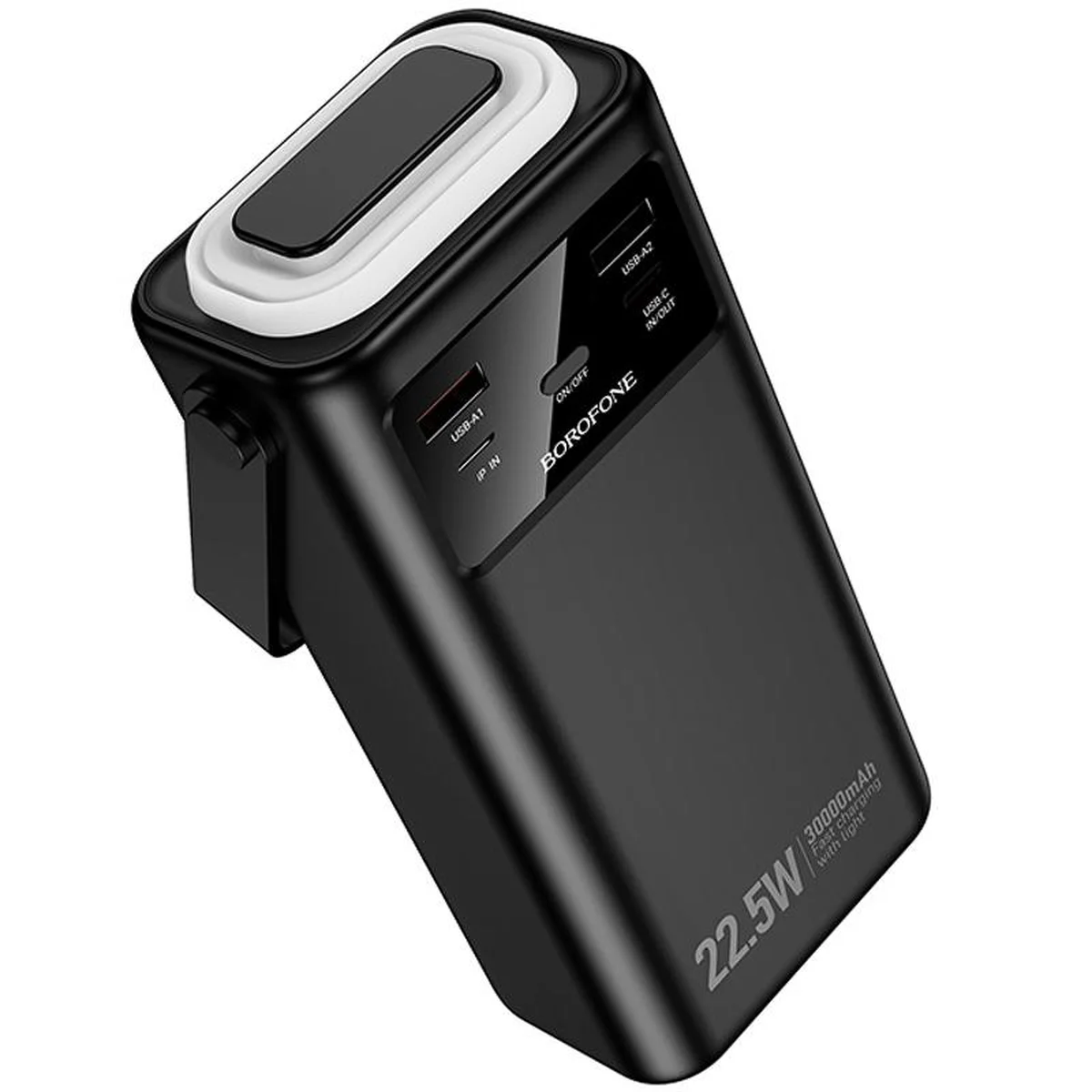 Портативное ЗУ Power Bank Borofone BJ65 High 22.5W+PD20W with cable 30000 mAh Black