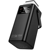 Портативне ЗУ Power Bank Borofone BJ65A High 22.5W+PD20W with cable 50000 mAh Black