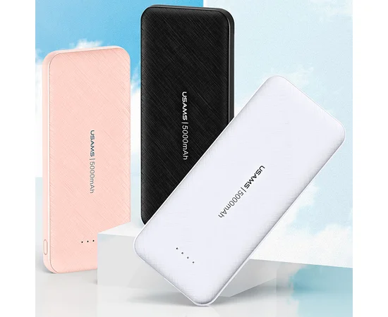 Портативное зарядное устройство Usams PB33 US-CD96 Single USB 5000mAh Белый