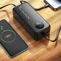 Портативне ЗУ Power Bank Hoco J132B Sabio 22.5W+PD20W з 3 cables 30000 mAh Black