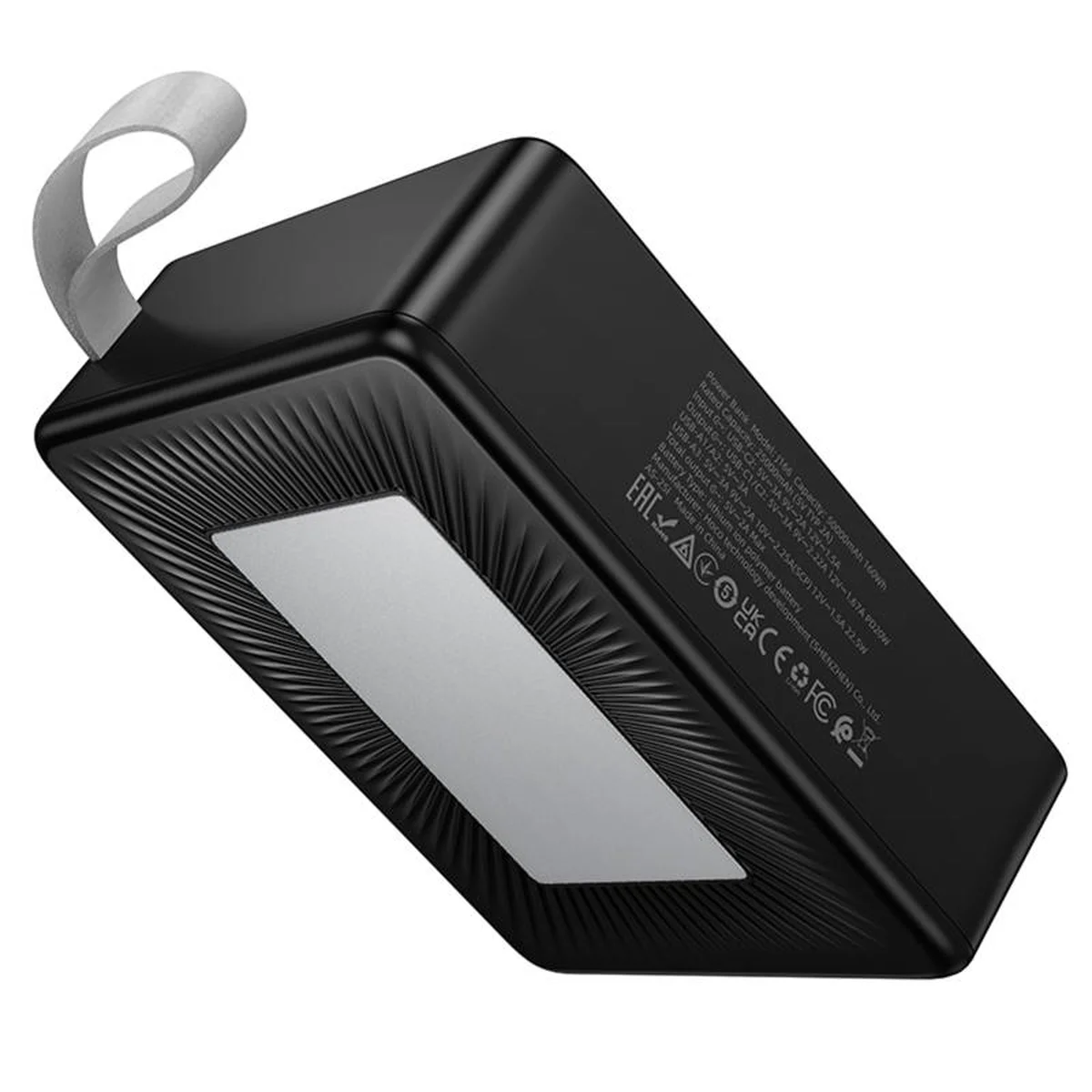 Портативное ЗУ Power Bank Hoco J166 Carretera 22.5W+PD20W+lighting 50000 mAh Black