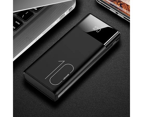 Портативное зарядное устройство Usams US-CD97 Dual USB Digital (10000mAh) Черный