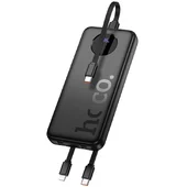 Портативне ЗУ Power Bank Hoco J132 Sabio 22.5W+PD20W з 3 cables 10000 mAh Black