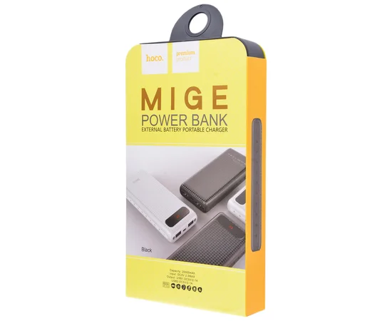 Портативное зарядное устройство Power bank HOCO B20A 20000 mAh Черный