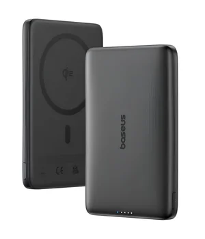 Портативное ЗУ Power Bank Baseus PicoGo AM41 Ultra-Slim 27W c БЗУ 10000 mAh (E0027200) Black