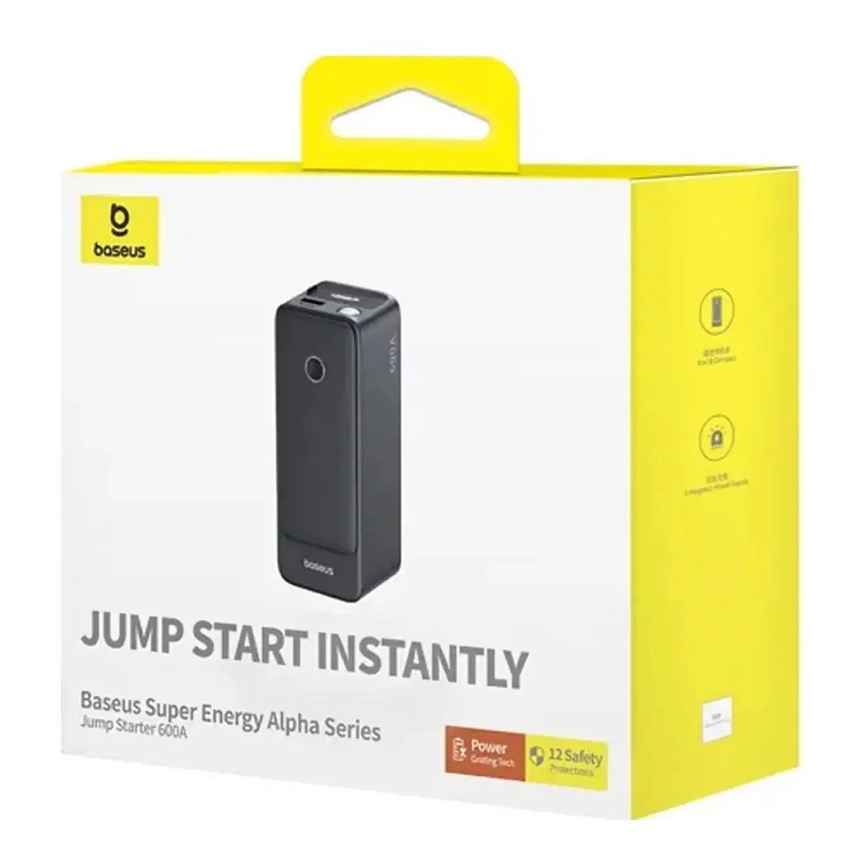 Пусковое устройство (бустер) для автомобиля Baseus Super Energy Alpha Series 6000 mAh (C00259200121) Cosmic Black