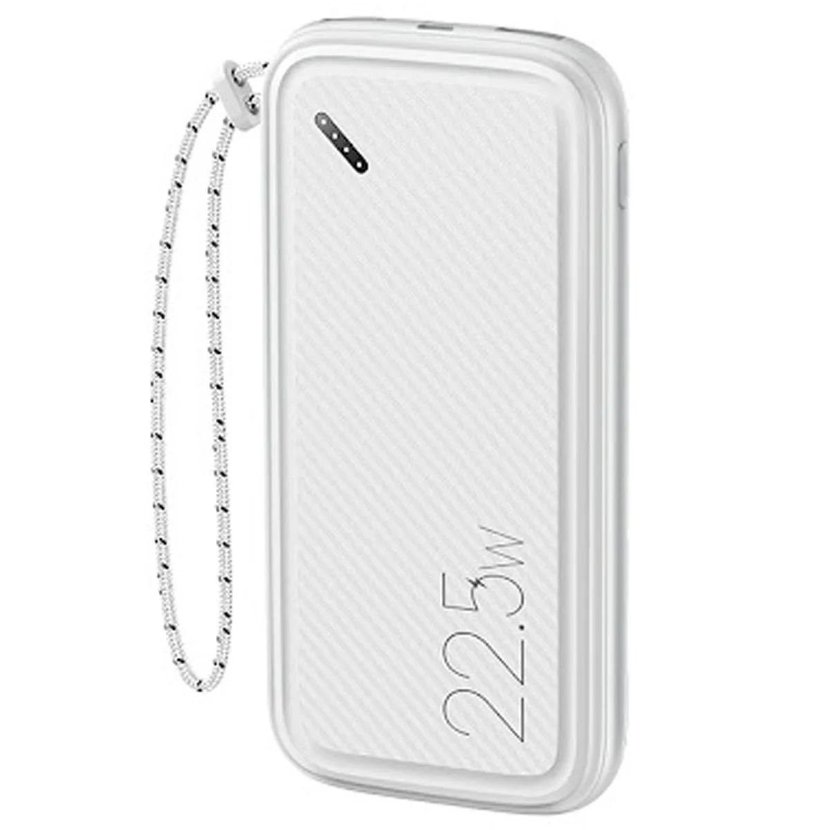 Портативное зарядное устройство Power bank Usams US-CD151 PB56 with Lanyard PD3.0 + QC3.0 10000mAh Белый