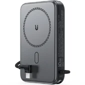 Портативное ЗУ Power Bank Acefast M24 22.5W с БЗУ 10000 mAh Metal gray