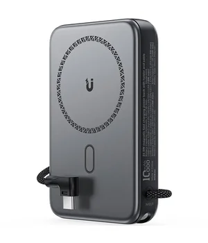 Портативне ЗУ Power Bank Acefast M24 22.5W з БЗП 10000 mAh Metal gray