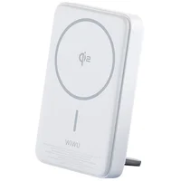 Портативное ЗУ Power Bank WIWU Wi-P031 Magnetic с БЗУ Qi2 30W 10000 mAh White