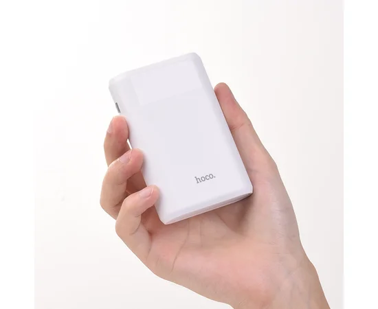 Портативное зарядное устройство PowerBank Hoco B35B Entrourage 8000 mAh Белый