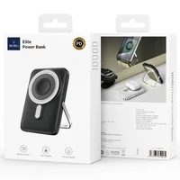 Портативное ЗУ Power Bank WIWU Wi-P018 с БЗУ 15W 10000 mAh Black