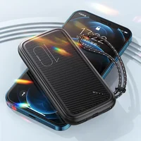 Портативное зарядное устройство Power bank Usams US-CD150 PB56 with Lanyard 10000mAh Черный