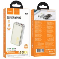 Портативное ЗУ Power Bank Hoco Q27 Jewel 33W 10000 mAh Titanium gold