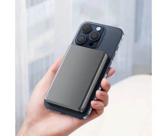 Портативное ЗУ Power Bank Acefast M12 PD20W с БЗУ 10000 mAh Black