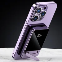 Портативное ЗУ Power Bank JJT-A77 PD20W+QC 22.5W с БЗУ 10000 mAh Purple