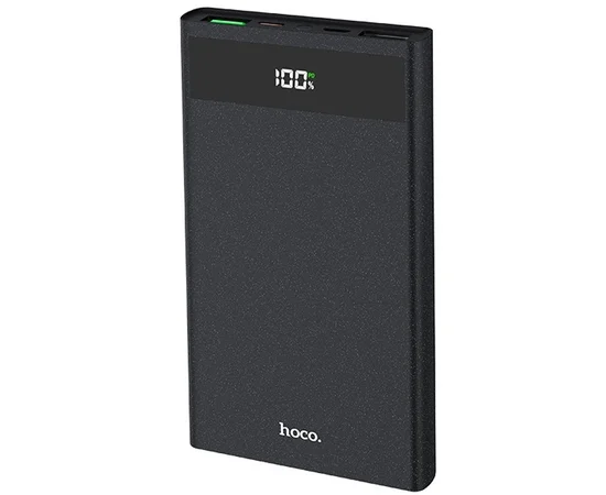 Портативное зарядное устройство PowerBank Hoco J49 "Jewel " PD+QC3.0 10000 mAh Черный