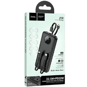 Портативное ЗУ Power Bank Hoco J132 Sabio 22.5W+PD20W with 3 cables 10000 mAh Black
