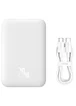 Портативное ЗУ Power Bank Baseus Magnetic Mini Air 20W c БЗУ 6000 mAh (P10059002223-0) Stellar White