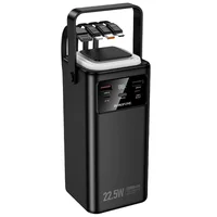 Портативное ЗУ Power Bank Borofone BJ65B High 22.5W+PD20W with cable 80000 mAh Black