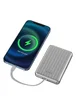Портативное ЗУ Power Bank WIWU PP03 Trunk Series 22.5W с БЗУ 10000 mAh Silver