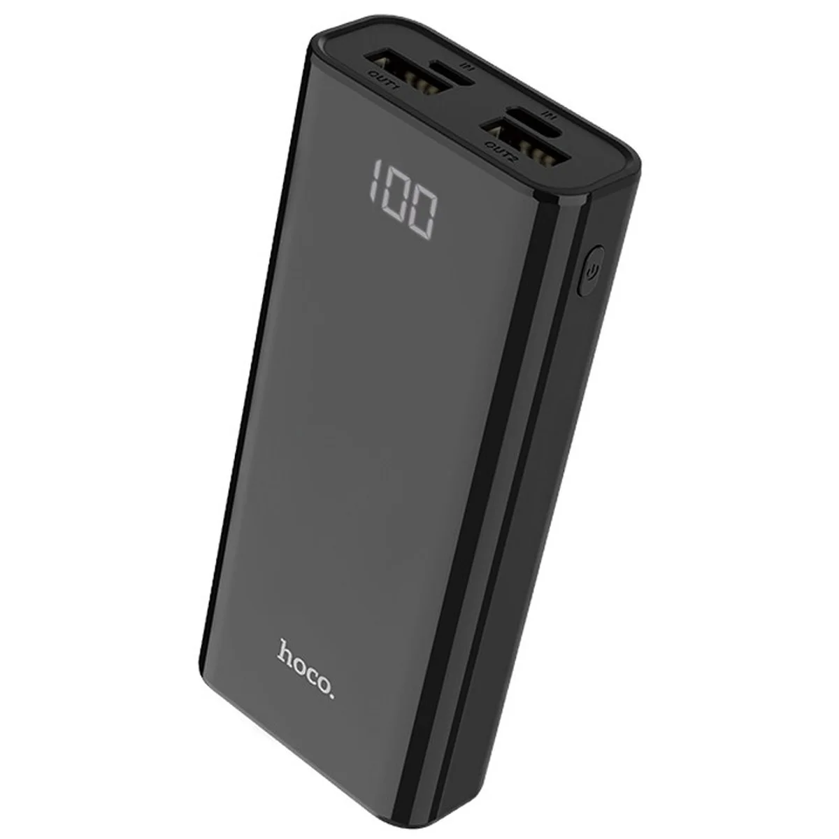 Портативний зарядний пристрій Power Bank Hoco J45 Elegant Shell 10000 mAh Чорний