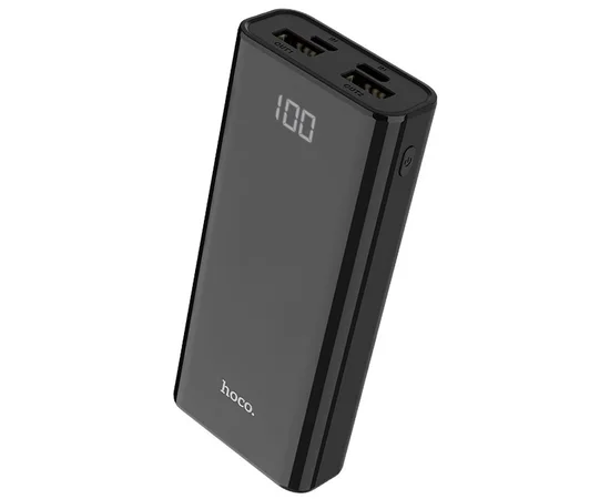 Портативное зарядное устройство Power Bank Hoco J45 Elegant Shell 10000 mAh Черный