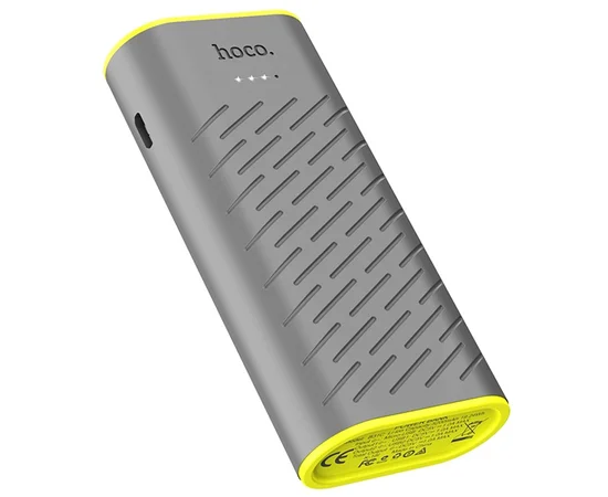 Портативное зарядное устройство Power Bank Hoco B31C "Sharp" 5200 mAh Серый