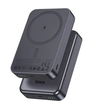 Портативное ЗУ Power Bank Hoco J160A Original PD20W с БЗУ 10000 mAh Metal gray
