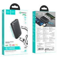 Портативное зарядное устройство Power Bank Hoco Q2 Galax 10000 mAh Черный